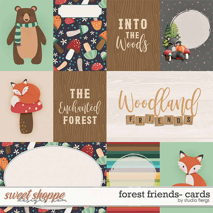 Forest Friends: CARDS by Studio Flergs