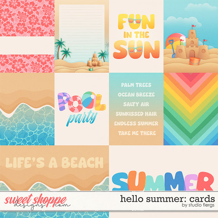 Hello Summer: CARDS by Studio Flergs