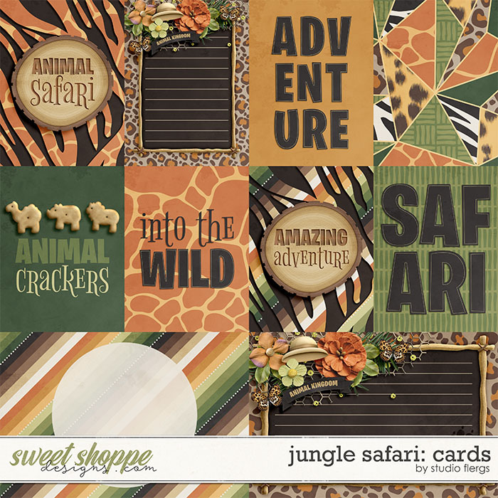 Jungle Safari: CARDS by Studio Flergs