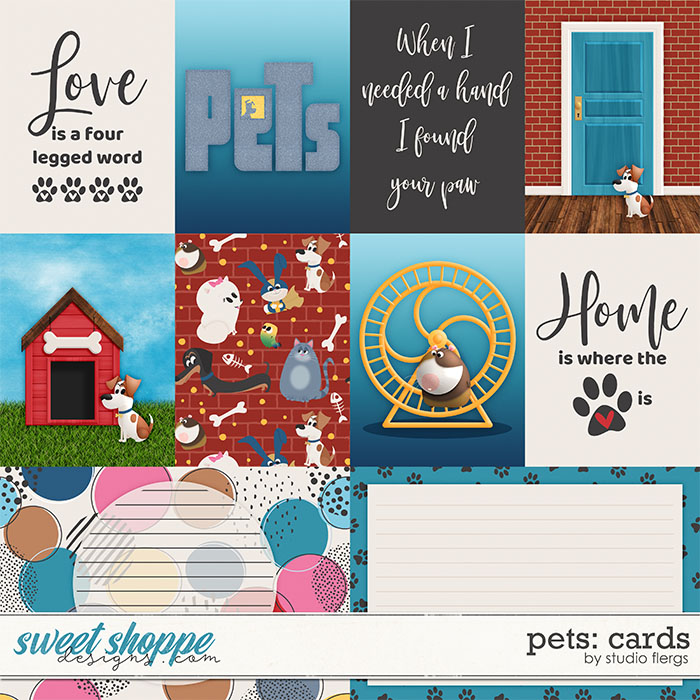 Pets: CARDS by Studio Flergs