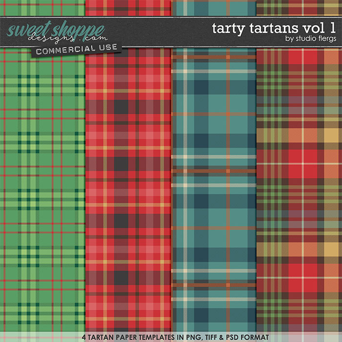 Tarty Tartans VOL 1 by Studio Flergs