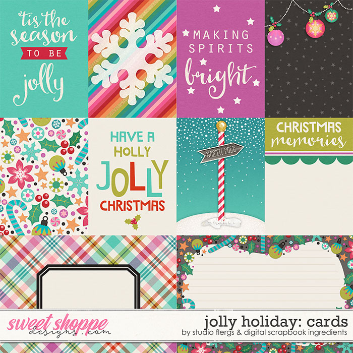 Jolly Holiday | Cards by Studio Flergs & Digital Scrapbook Ingredients Jolly Holiday | Cards by Studio Flergs & Digital Scrapbook Ingredients