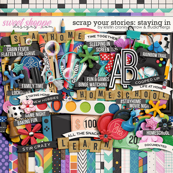 Scrap Your Stories: Staying In by Studio Flergs & Kristin Cronin-Barrow