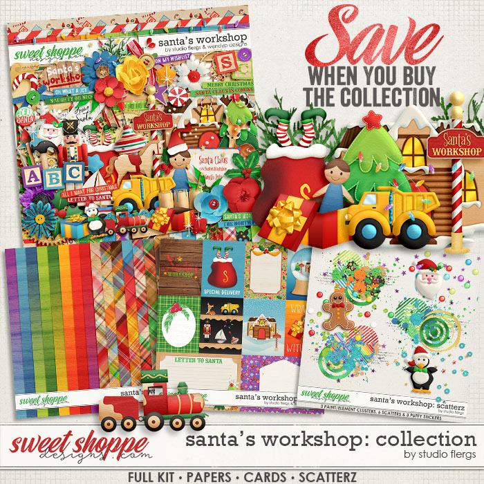 Santa's workshop - Bundle by Studio Flergs & WendyP Designs