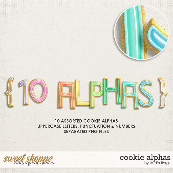 Cookie Alphas by Studio Flergs