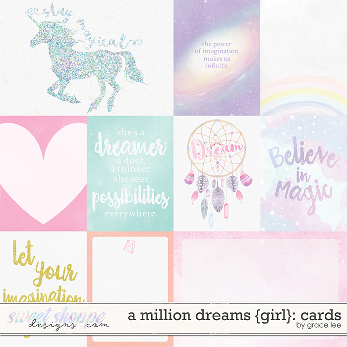 A Million Dreams {Girl}: Cards by Grace Lee