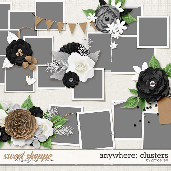 Anywhere: Clusters by Grace Lee