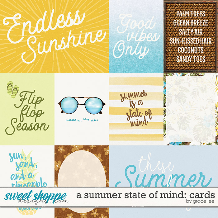 A Summer State of Mind: Cards by Grace Lee 