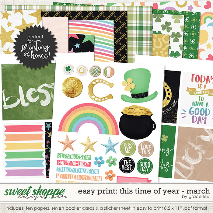 Easy Print: This Time of Year March by Grace Lee