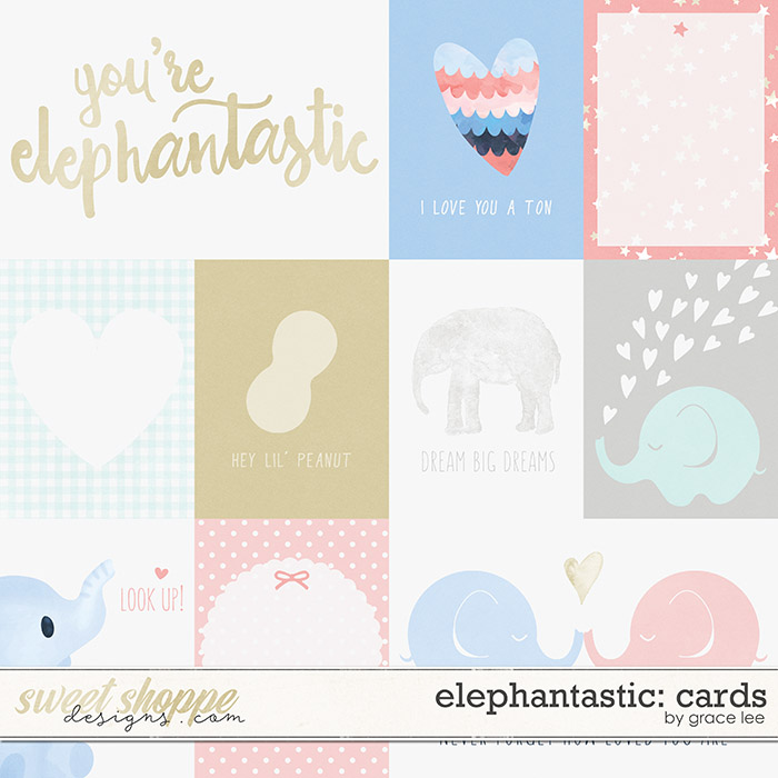 Elephantastic: Cards by Grace Lee