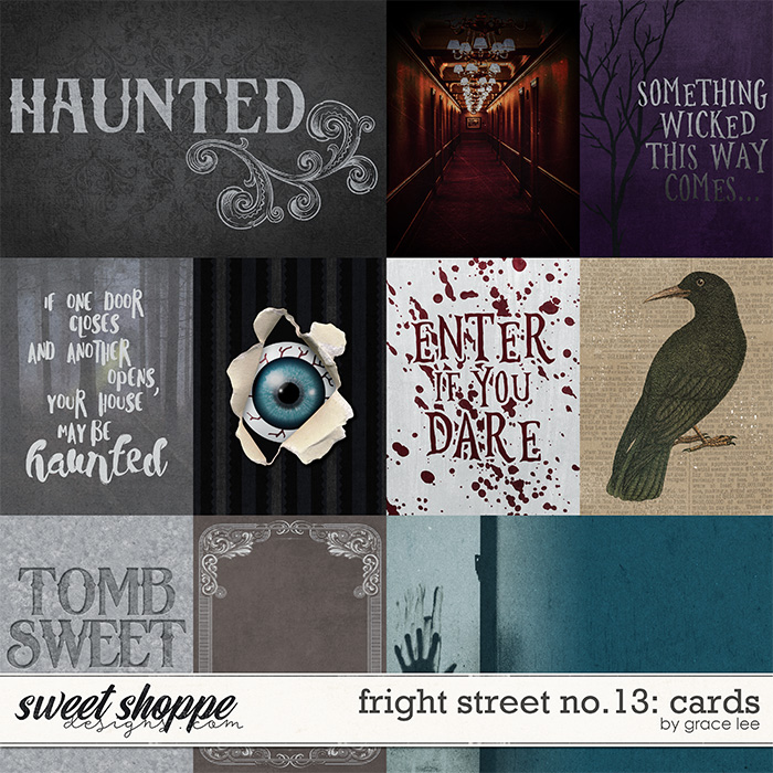 Fright Street No.13: Cards by Grace Lee