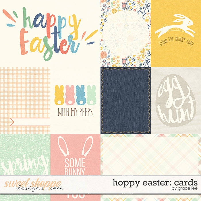 Hoppy Easter: Cards by Grace Lee