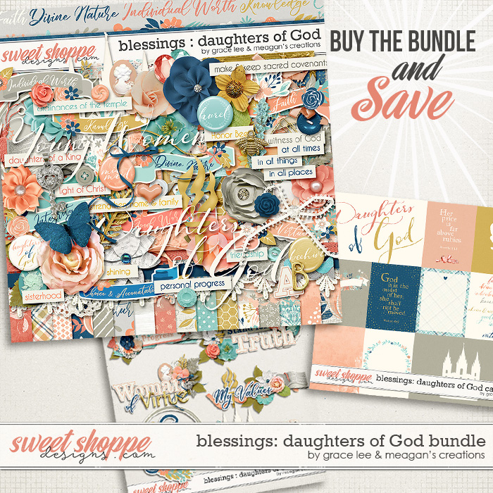 Blessings: Daughters of God Bundle by Grace Lee and Meagan's Creations