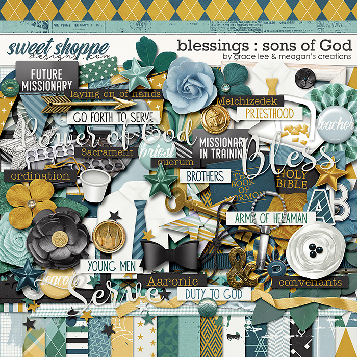 Blessings: Sons of God by Grace Lee and Meagan's Creations