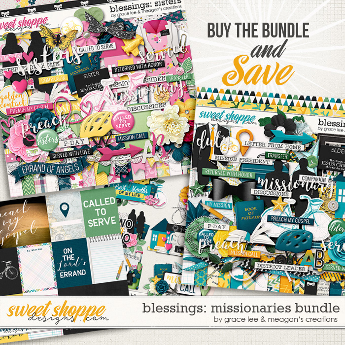 Blessings: Missionaries Bundle by Grace Lee and Meagan's Creations