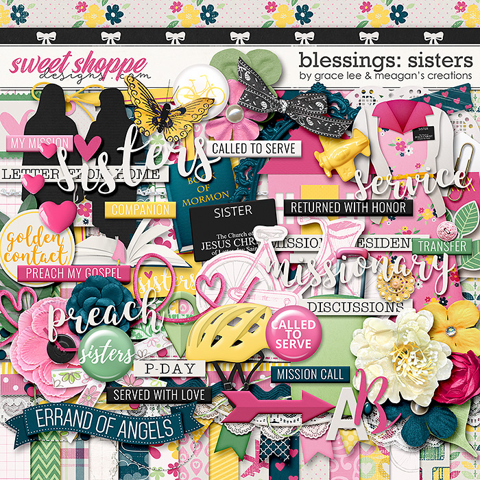 Blessings: Sisters by Grace Lee and Meagan's Creations