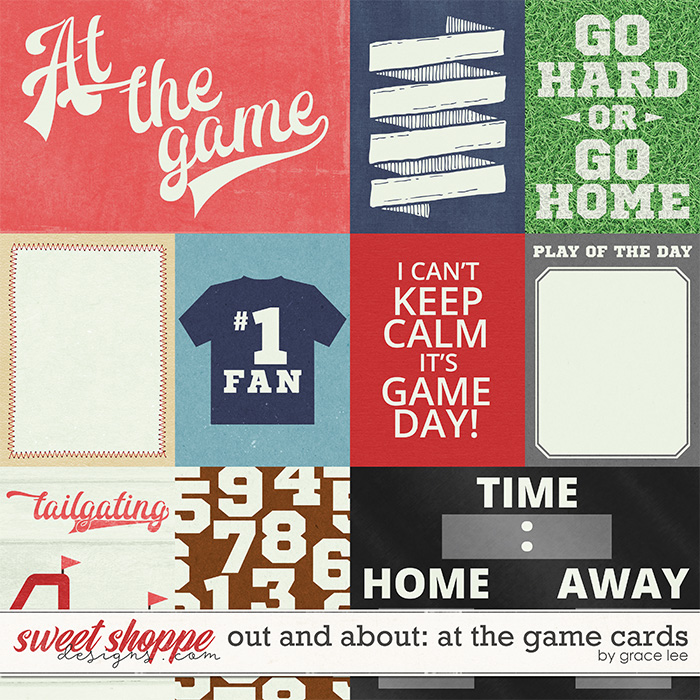 Out and About: At the Game Cards by Grace Lee