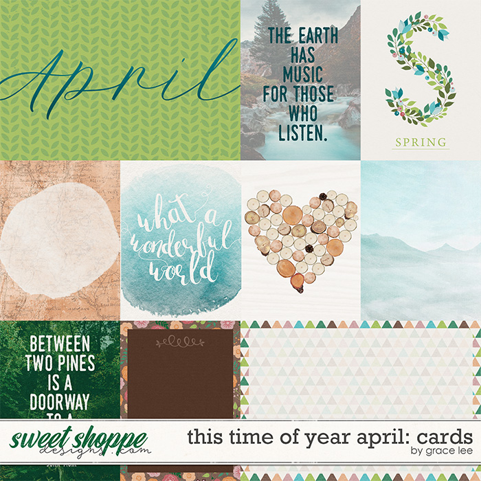 This Time of Year April: Cards by Grace Lee