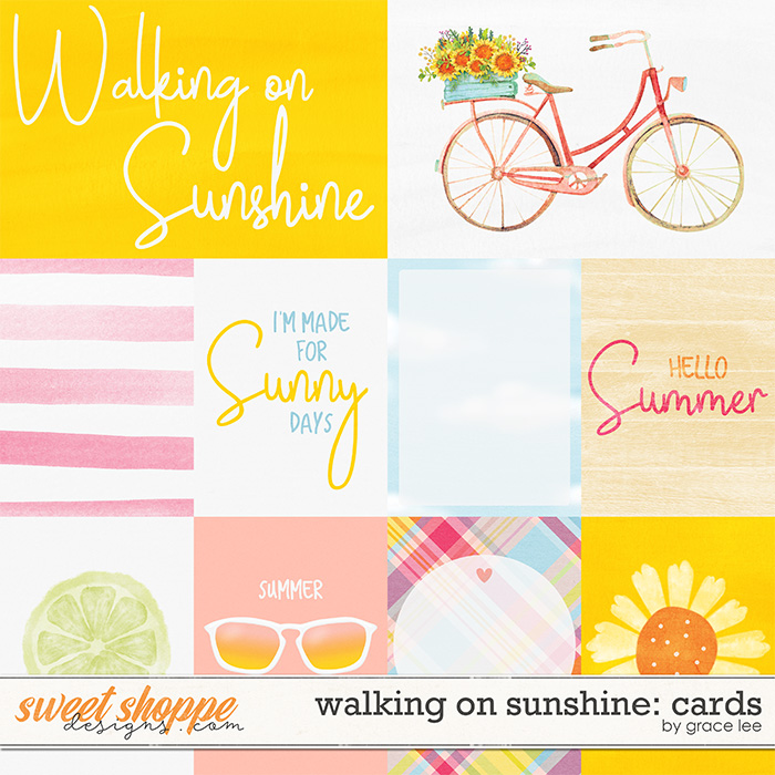 Walking On Sunshine: Cards by Grace Lee