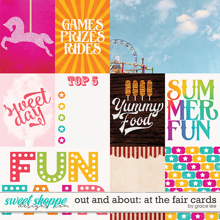 Out and About: At the Fair Cards by Grace Lee