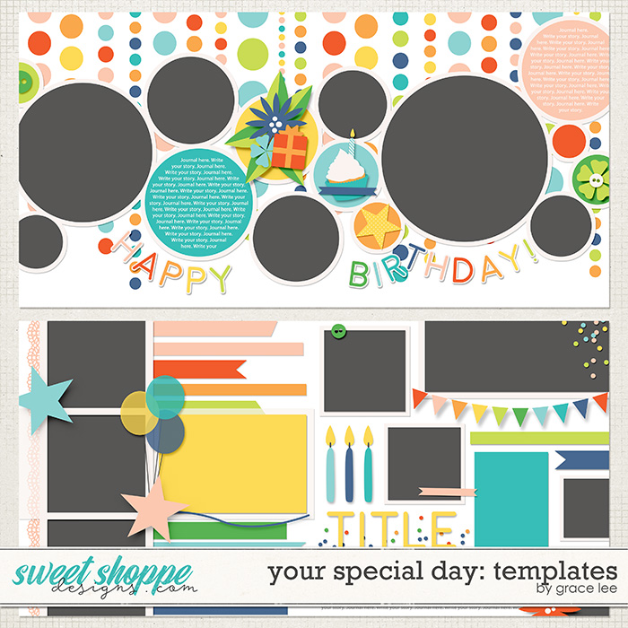 Your Special Day: Templates by Grace Lee