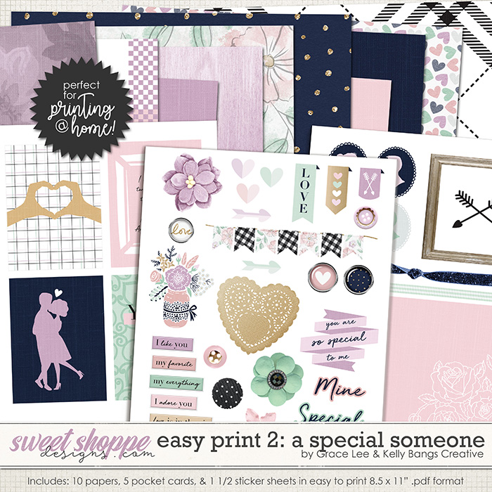 Easy Print: A Special Someone 2 by Grace Lee and Kelly Bangs Creative