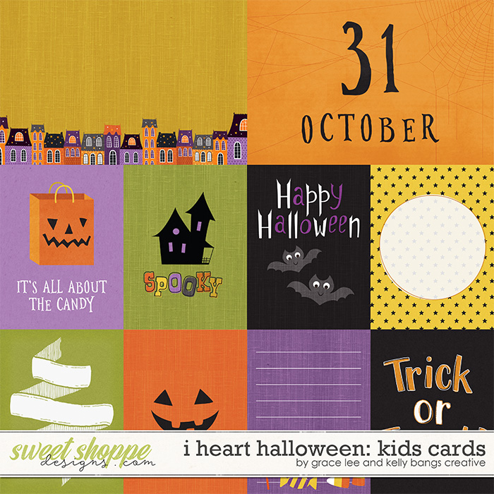 I Heart Halloween: Kids Cards by Grace Lee and Kelly Bang Creative