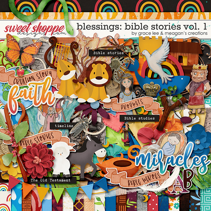 Blessings: Bible Stories Vol. 1 by Grace Lee and Meagan's Creations