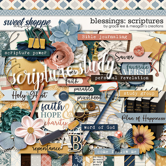 Blessings: Scriptures by Grace Lee and Meagan's Creations