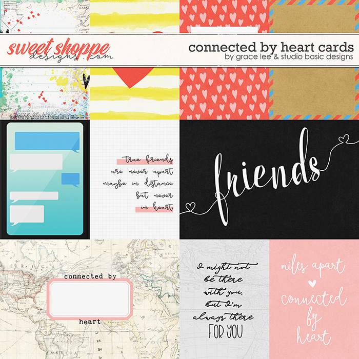 Connected by Heart: Cards by Grace Lee and Studio Basic Designs
