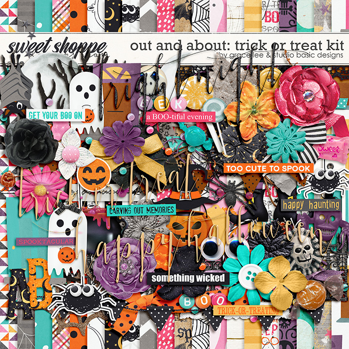Out and About: Trick or Treat by Grace Lee and Studio Basic Designs