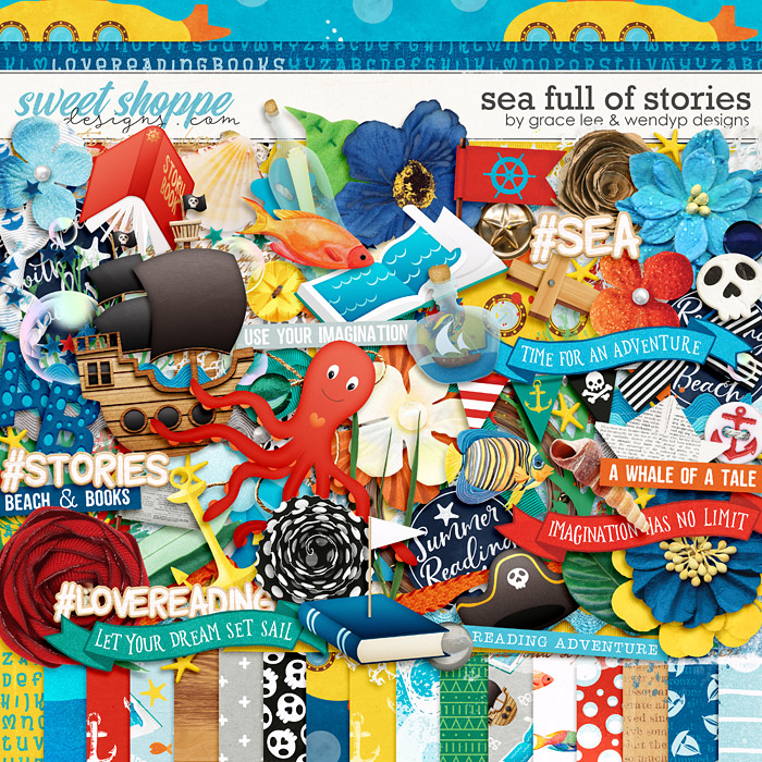 Sea Full of Stories by Grace Lee and WendyP Designs