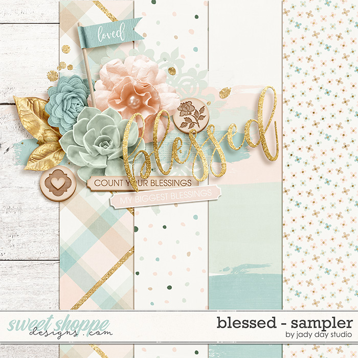 Blessed - Sampler by Jady Day Studio Blessed - Sampler by Jady Day Studio