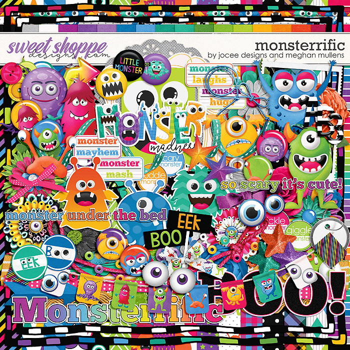 Monsterrific-Kit by JoCee Designs & Meghan Mullens
