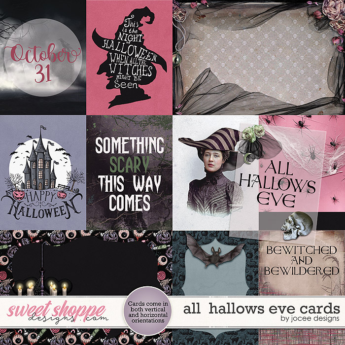 All Hallows Eve Cards by JoCee Designs