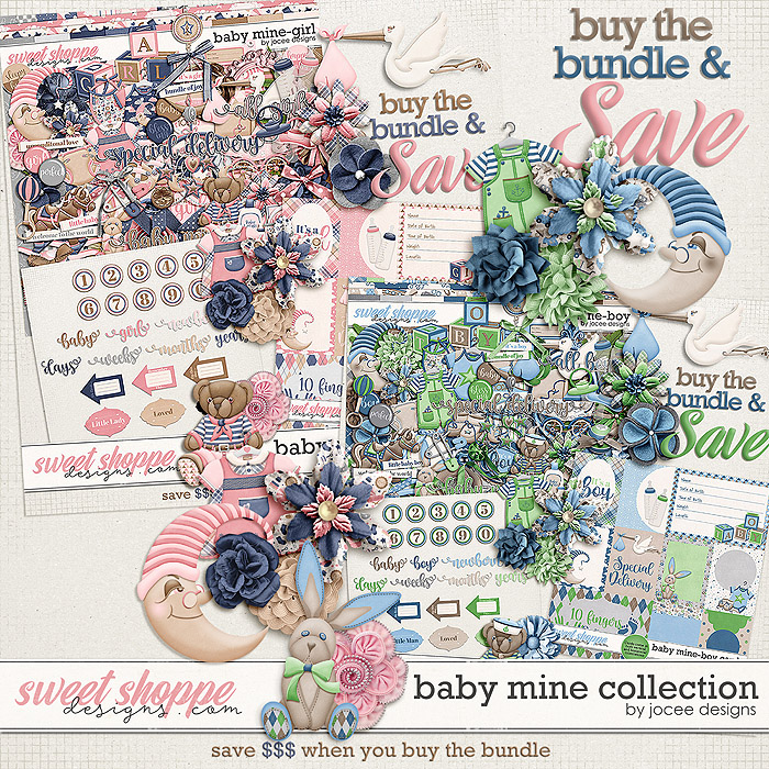 Baby Mine Collection by JoCee Designs