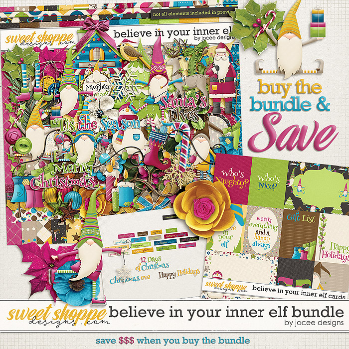 Believe in your inner Elf Bundle by JoCee Designs