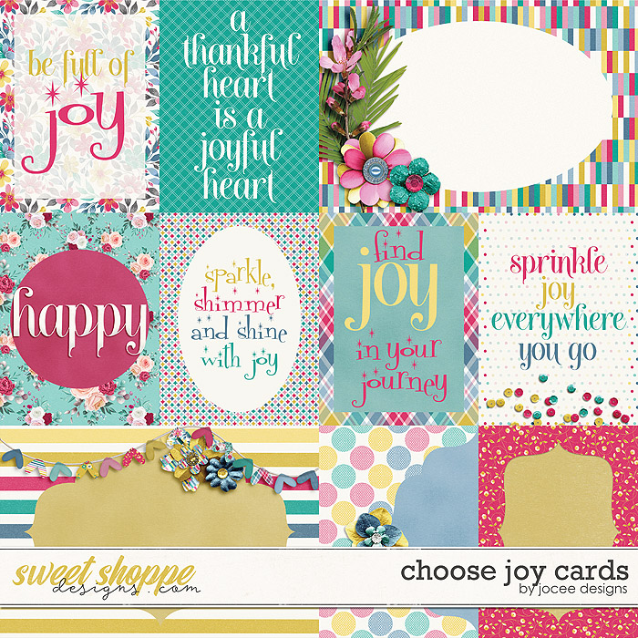 Choose Joy Cards by JoCee Designs