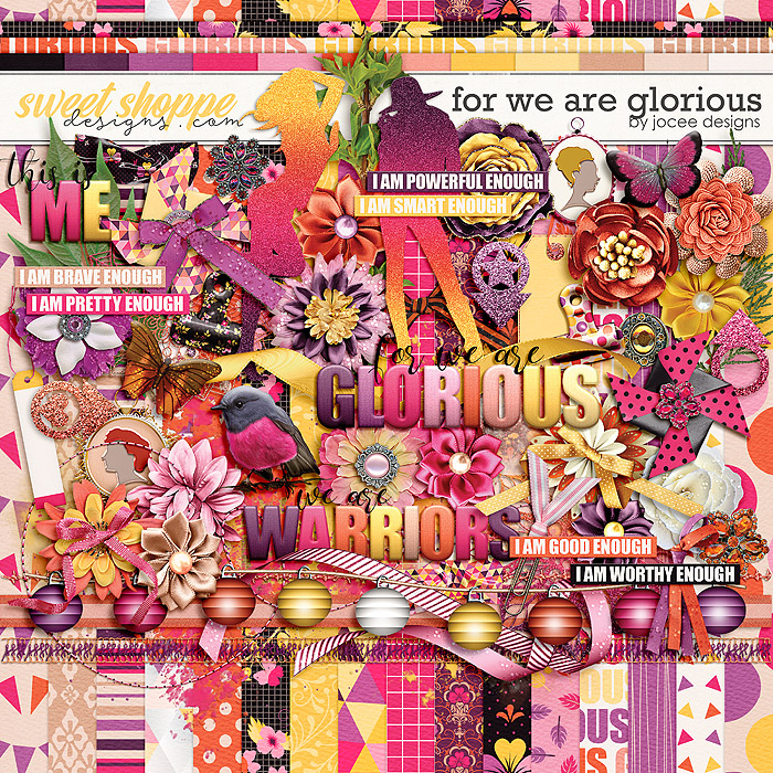 For We Are Glorious Kit by JoCee Designs