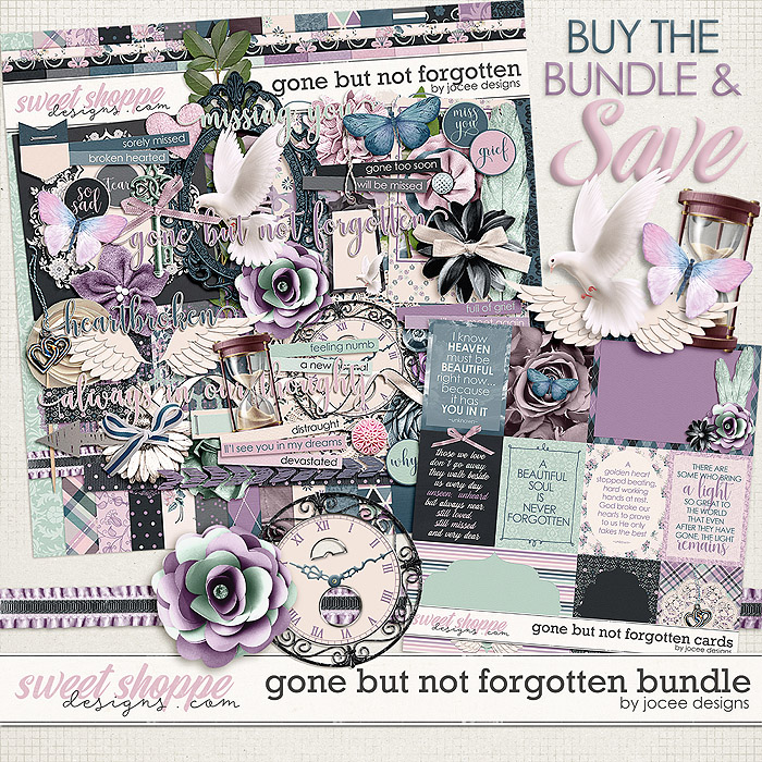 Gone But Not Forgotten Bundle by JoCee Designs