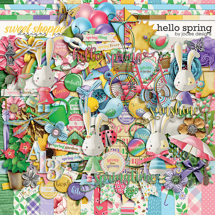 Hello Spring by JoCee Designs