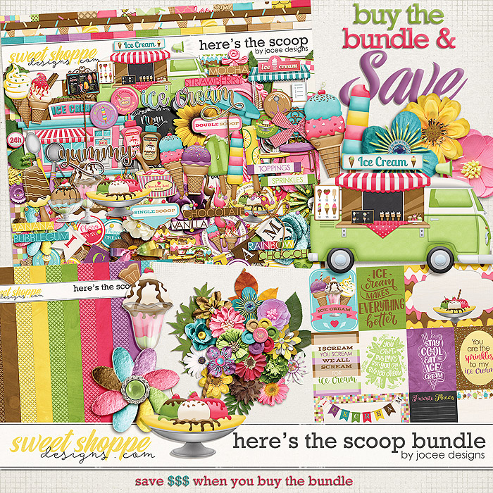 Here’s the Scoop Bundle by JoCee Designs