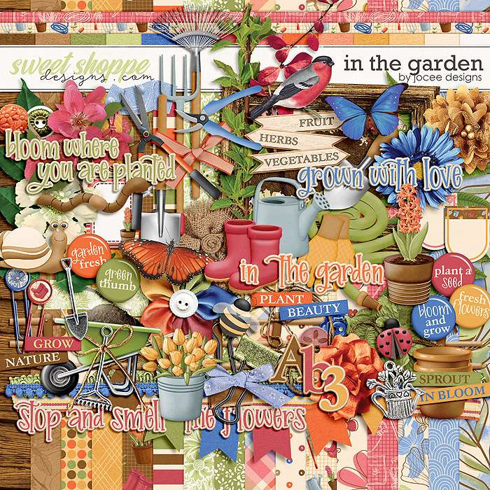 In the Garden by JoCee Designs