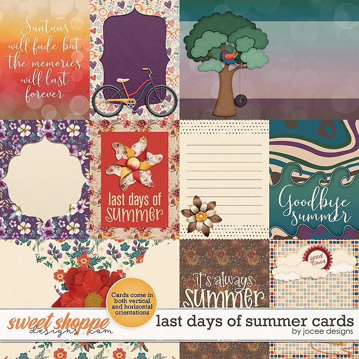 Last Days of Summer Cards by JoCee Designs
