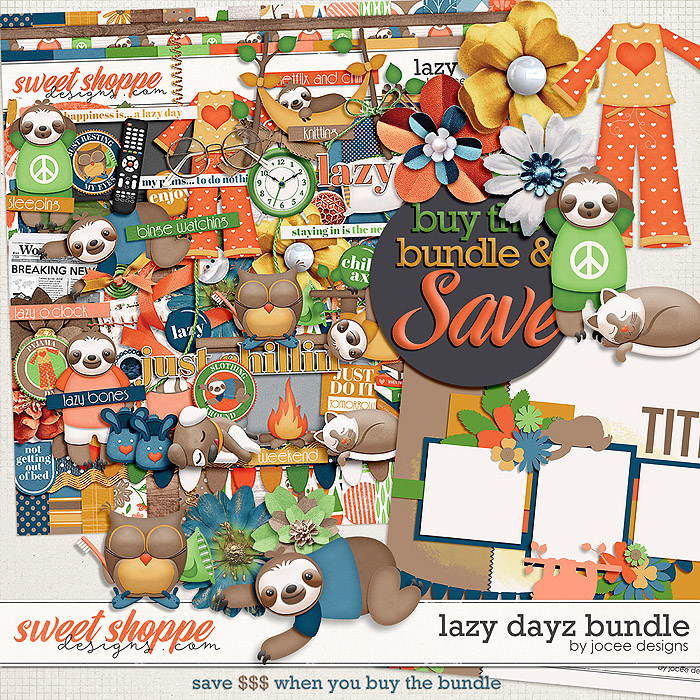 Lazy Dayz Bundle by JoCee Designs