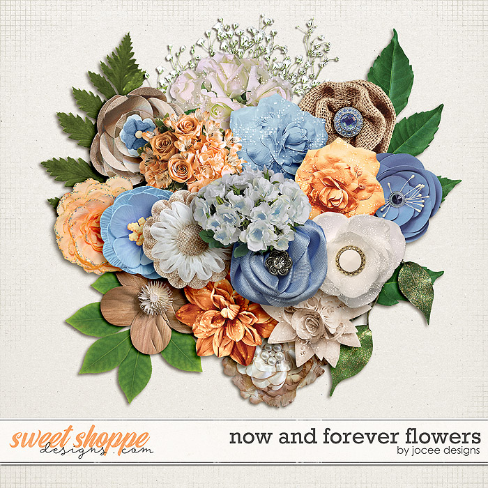 Now and Forever Flowers by JoCee Designs