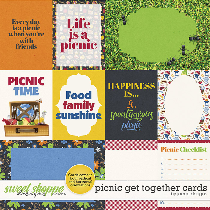 Picnic Get Together Cards by JoCee Designs