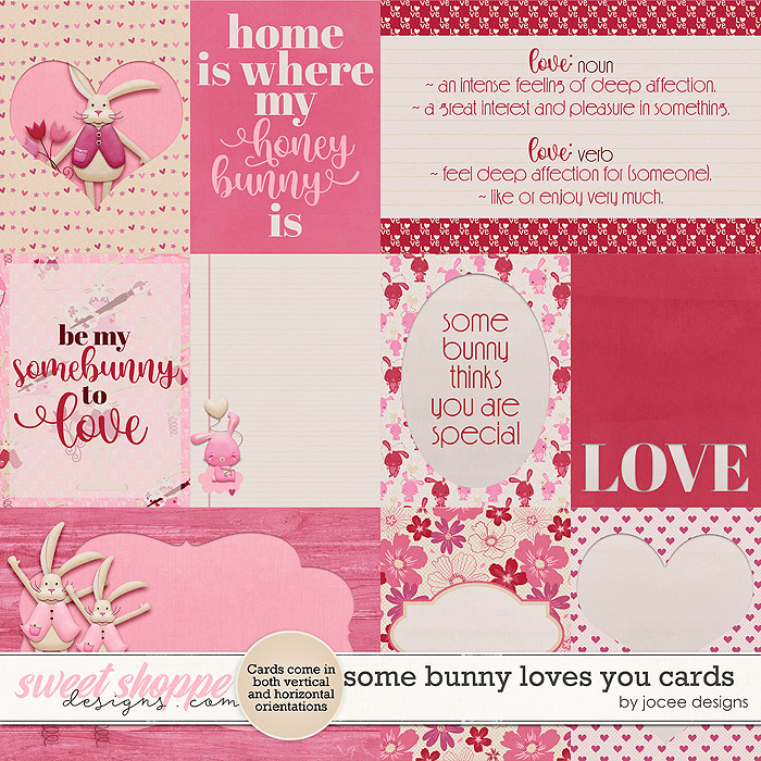 Some Bunny Loves You Cards by JoCee Designs