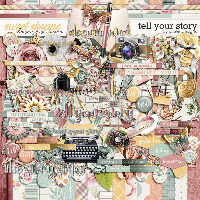 Tell Your Story by JoCee Designs