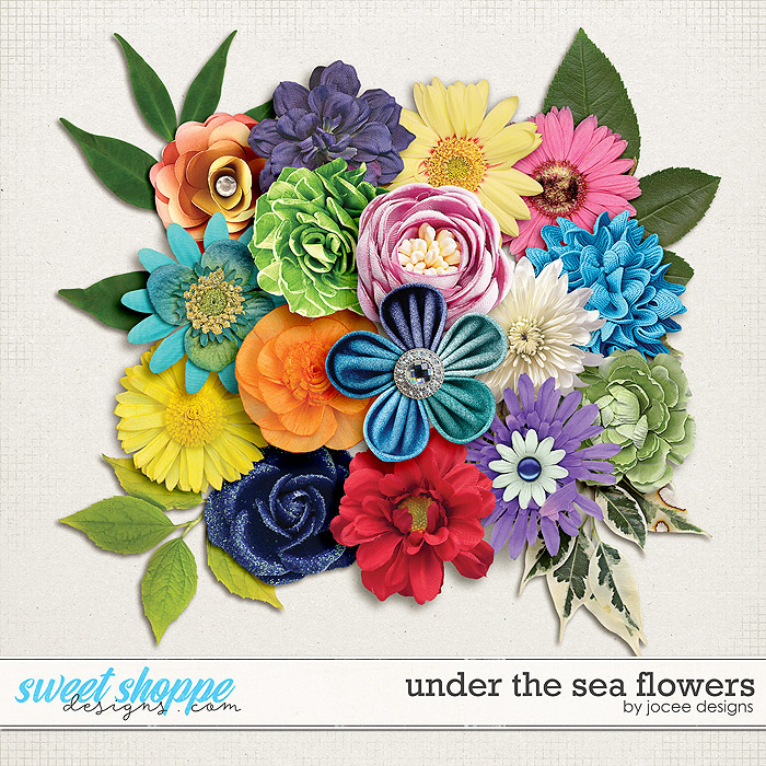 Under the Sea Flowers by JoCee Designs